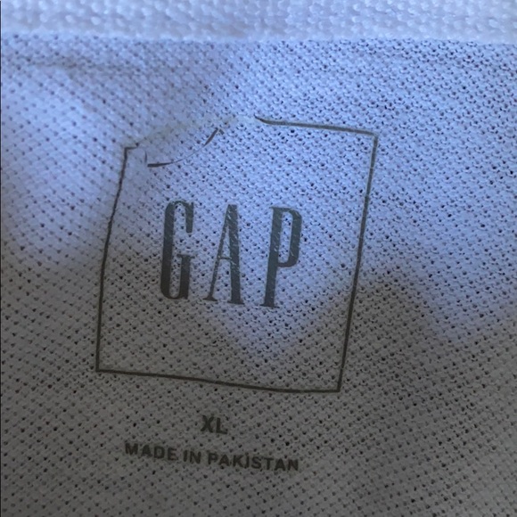 GAP men’s short sleeved polo style shirt - Picture 3 of 3